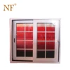 Modern double glazed remote control sliding windows grill design