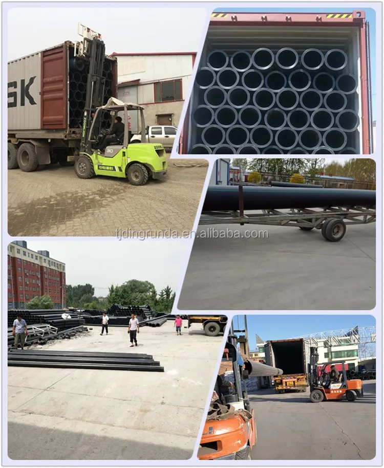 HDPE PE Water Pipe for Water Supply Irrigation Drainage Agriculture DIN & ASTM Standards 2-5mm Thickness 6m-100m Length on Sale
