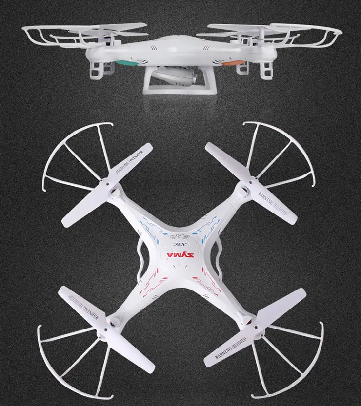 Syma X5C 4CH 6-Axis RC Quadcopter With HD Camera RTF 4 Channels RC Helicopter