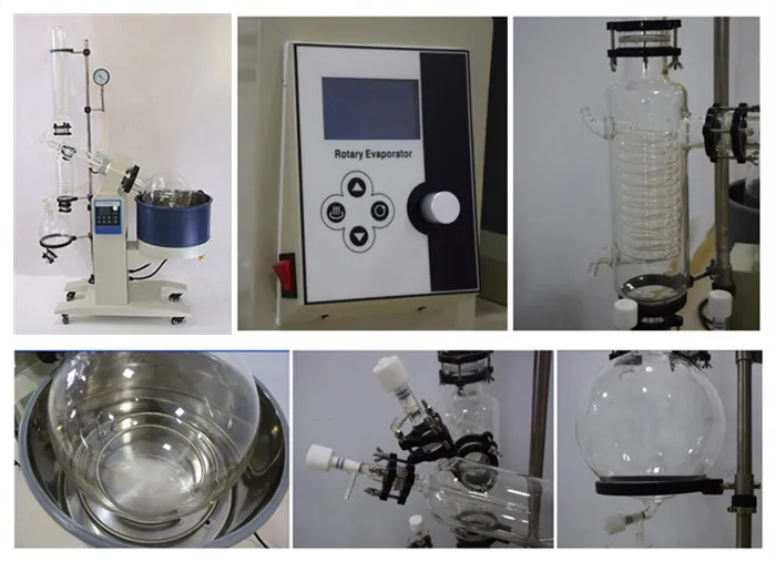 Electric lifting 50L vacuum rotary evaporator for distillation