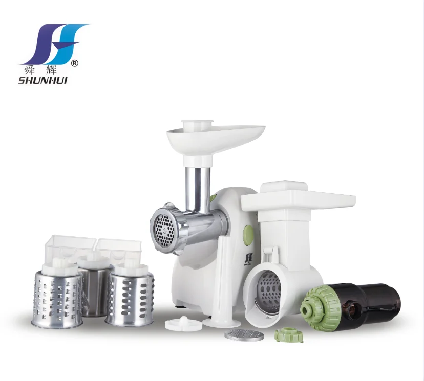 Electric Multifunction Meat Grinder/slow Juicer/slicer &shredder