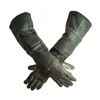 Leather Handling Strengthened Anti Bite Protective Gloves For Cat Dog Gardening Work