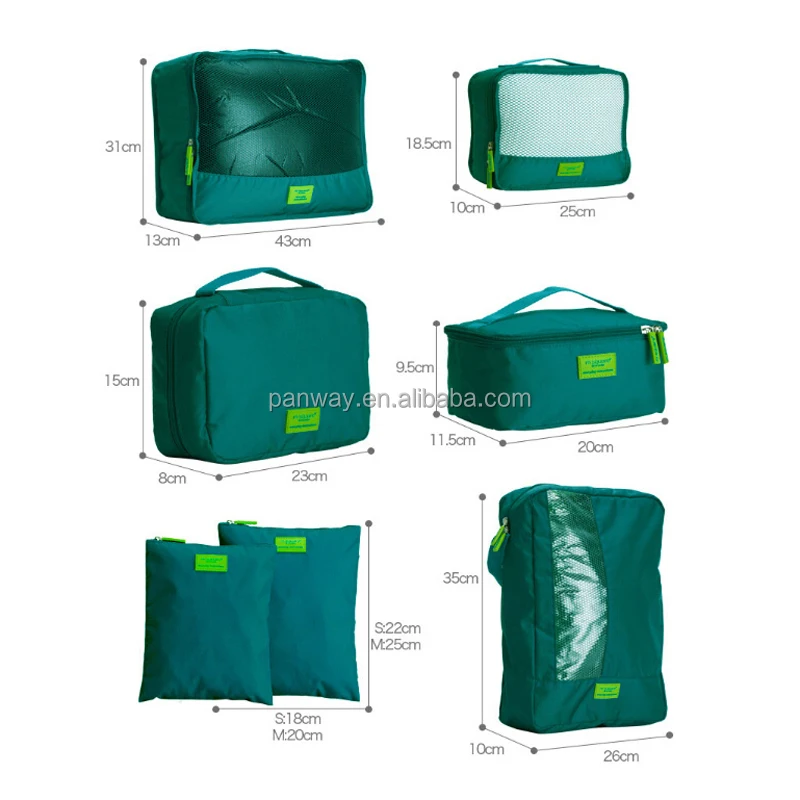 7 Set Packing Cubes