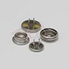 custom metal two-prong snap button for clothes the newest clothing accessories, Certified by Intertek & Oeko-Tex Standard 100
