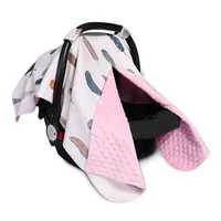 

2 in 1 Infant Car Seat Canopy and Nursing Car Seat Cover Up with Peekaboo Opening