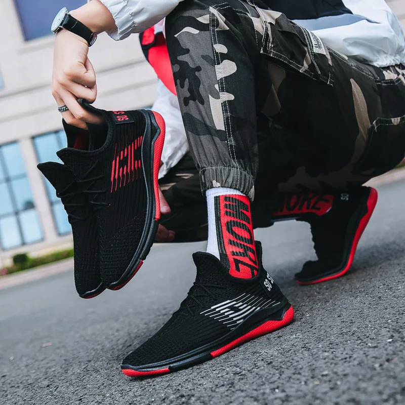 
fashion men sport shoes breathable walking shoes cheap injection casual shoes 