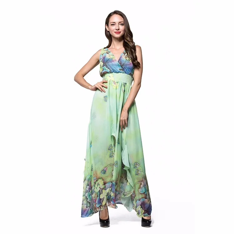 sarong wrap dress
