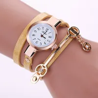 

2019 Hot Sale Fashion Women's Casual Wrist Leather Bracelet Watch