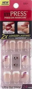 **NEW 2015** KISS 2x Longer Lasting imPRESS "BOOGIE DOWN" (O) by Broadway Press-On Manicure Nails