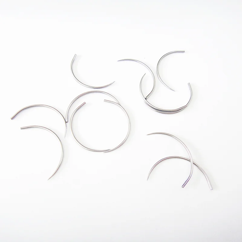 
High Quality Stainless Steel Medical Sterile Surgical Suture Needle with Low Price 