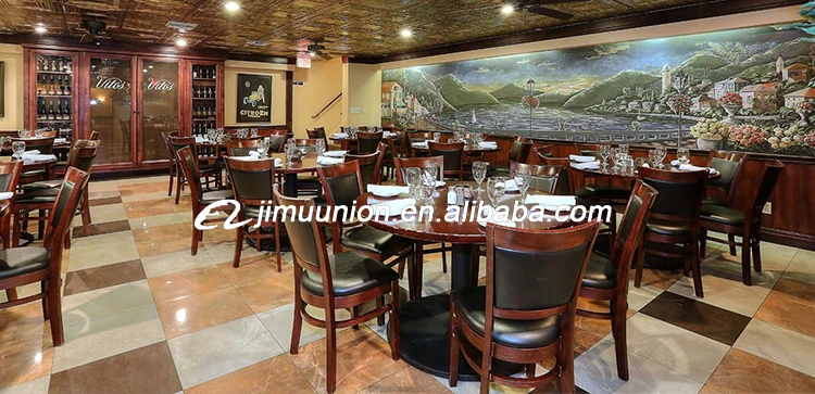 French antique Vintage Style Dining Chair For Restaurant solid Wooden carved back Dining Chair for restaurant used