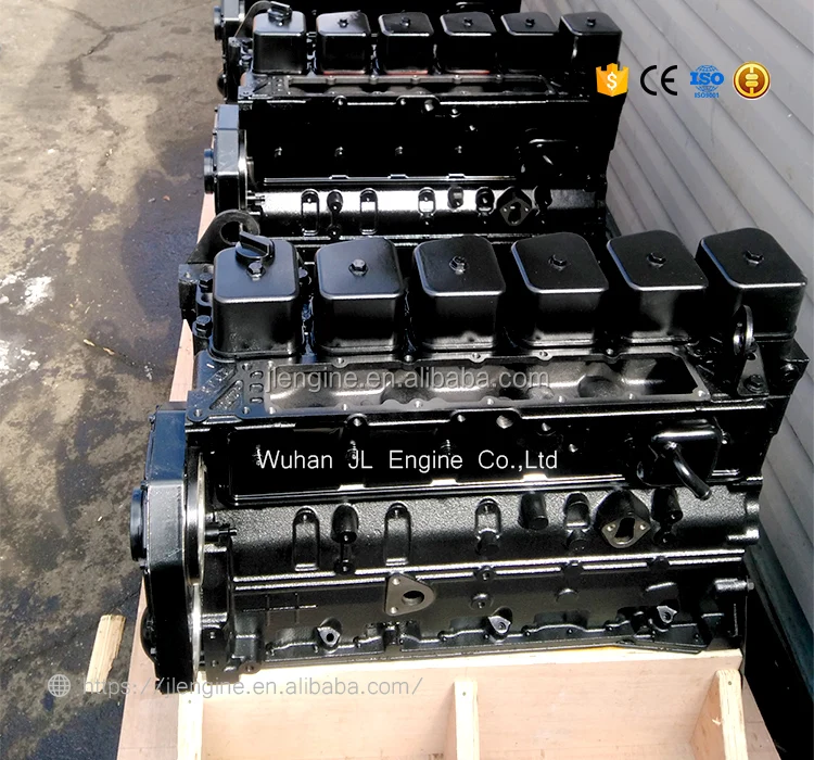 New 12 Valve 5.9 6bt Long Block 3/4 Engine Assembly Buy 6bt Long