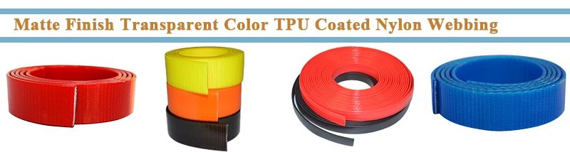 tpu coated webbing