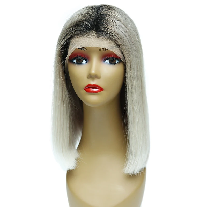 

180% density human hair short bob lace front wig top quality 10-16 inch on sale