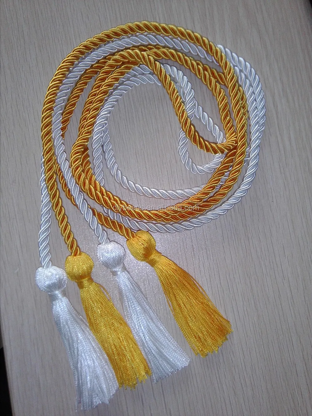 wholesale curtain tassel with braided cord decoration tassel
