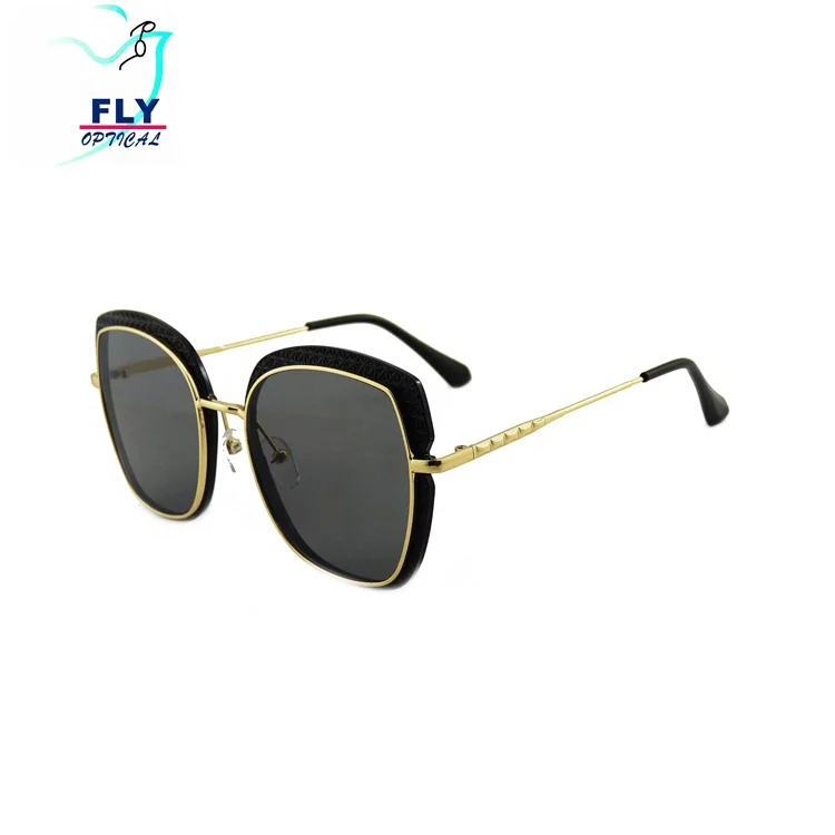 

Wholesale Custom Sun Glasses Retro PC Lens Womens Sunglasses 2018