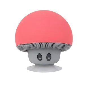 New Design Super Bass Wholesale Cute Mini Mushroom Bluetooth Speaker