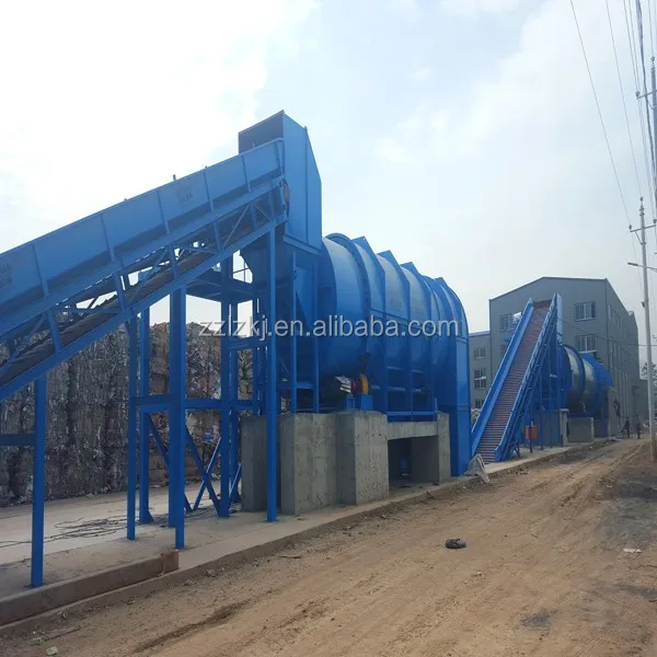 waste paper sorting and recycling machinery 