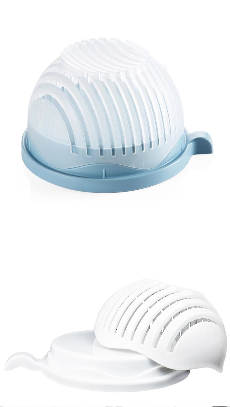 Plastic Fruit Paper Salad Bowl Cutter