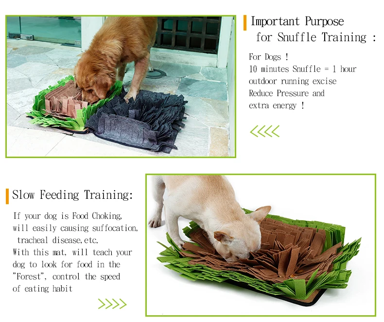 Doglemi Pet Snuffle Mat For Training Smelling,Custom Washable Pet