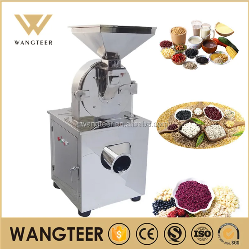 Commercial 30b Maize Rice Salt Pulverizer Spice Hammer Mill Sugar Chili