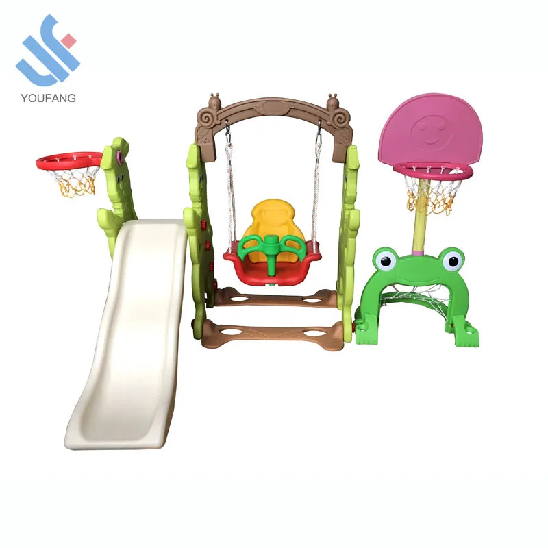 

YF-05031 kids slide and swing set indoor equipment slide Toddler Climber And Swing Set indoor slide and swing set