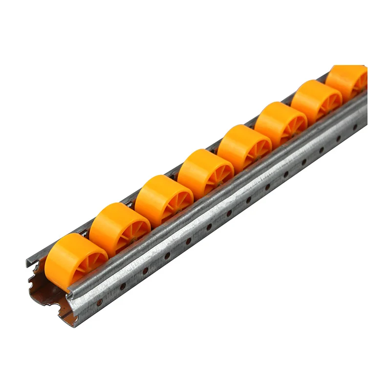 Industrial Black Color Roller Track And Conveyor Roller For Rack System ...