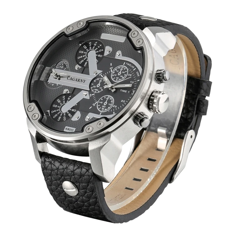 

CAGARNY 6820 Fashionable Multifunctional Style Quartz Business Sport Wrist Watch for men