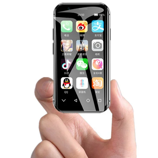 Original SOYES XS Smartphone 2GB+16GB Android 4G Wifi GPS Google Play Super Mini Pocket Cell Phone