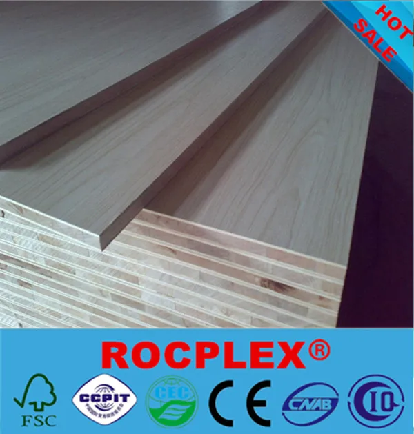 
fire-resistant block board , block board ROCPLEX brand 