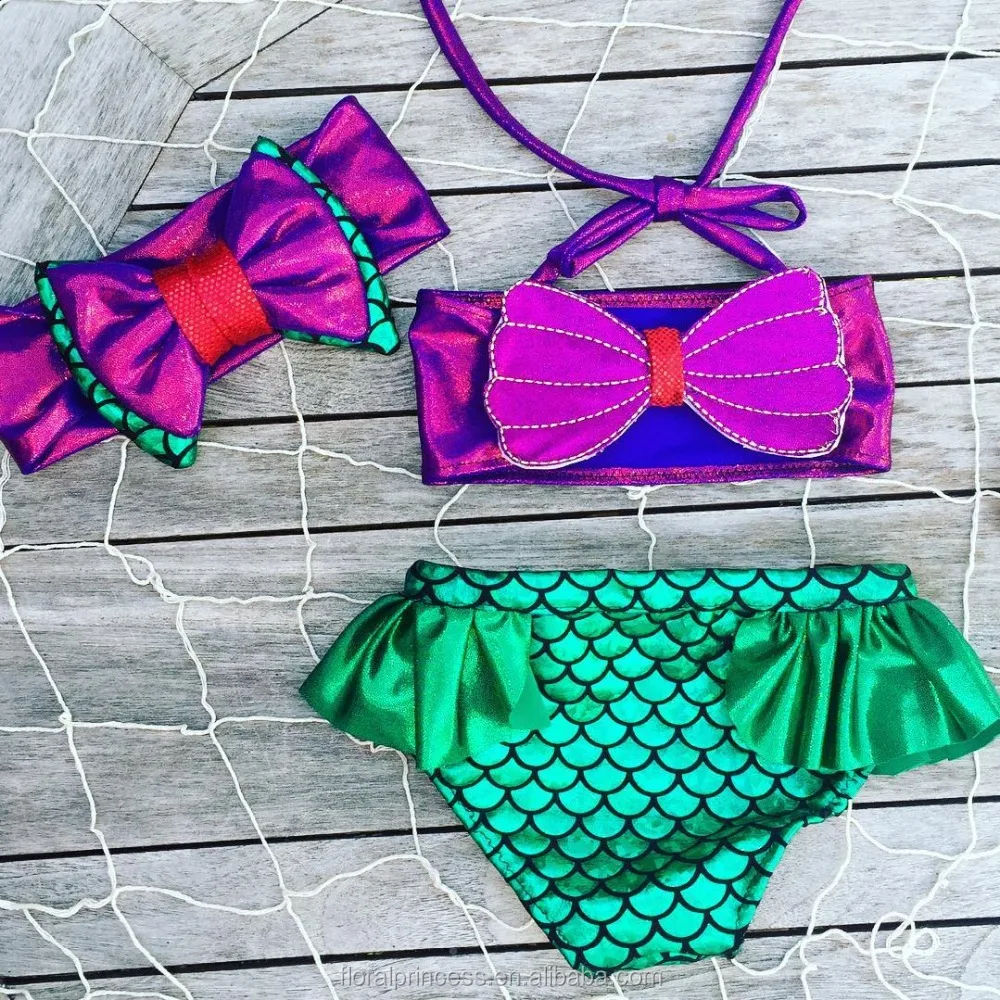 mermaid bathing suit baby