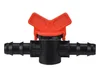 Plastic Pipe Coupling Switch Valve For Water Hose Drip Irrigation
