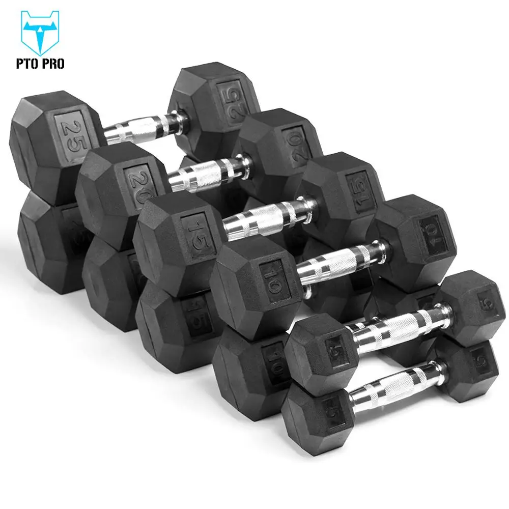 adjustable hex dumbbells