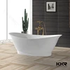 high density ccrylic solid surface bathtub with circular and small size
