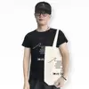 Original Brand Design Moq 1 Pc 100% Cotton White,Black T-shirt homme men baseball cap market bag Organic Cotton bag canvas