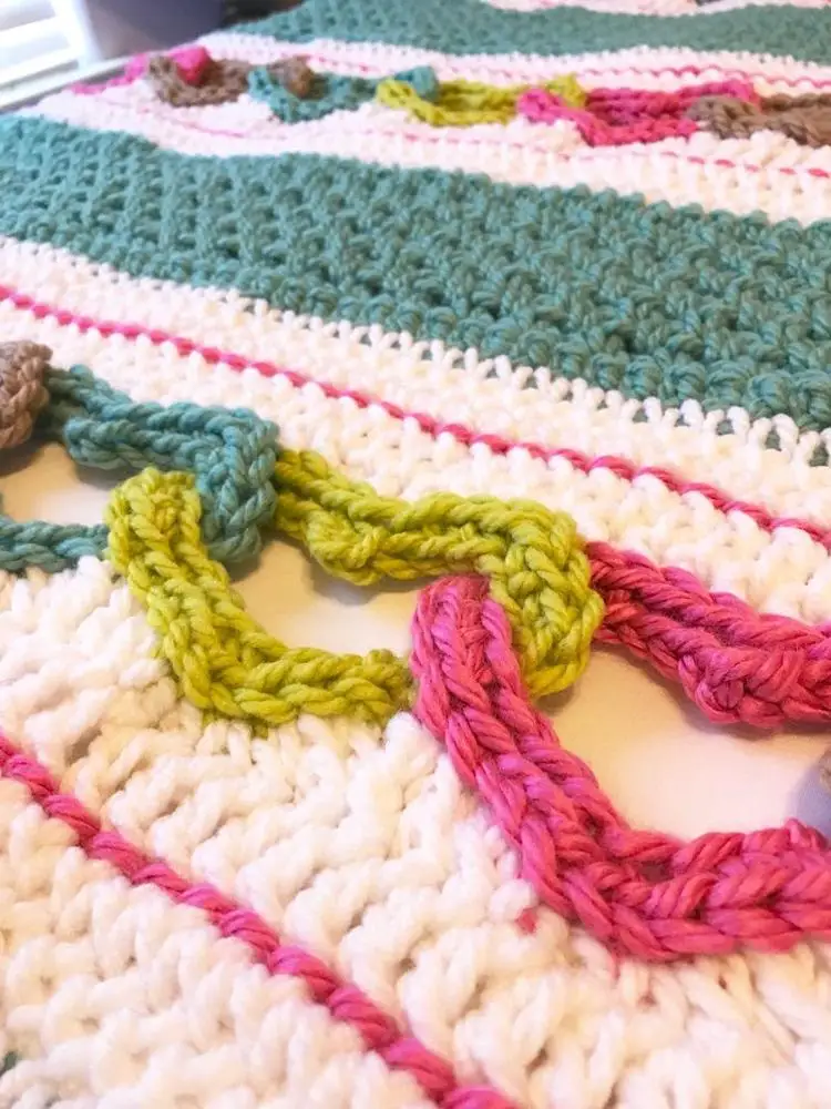 3.8crochet blanket