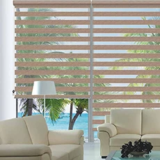 high quality indoor 100% polyester electric zebra blinds wireless remote control motorized blinds