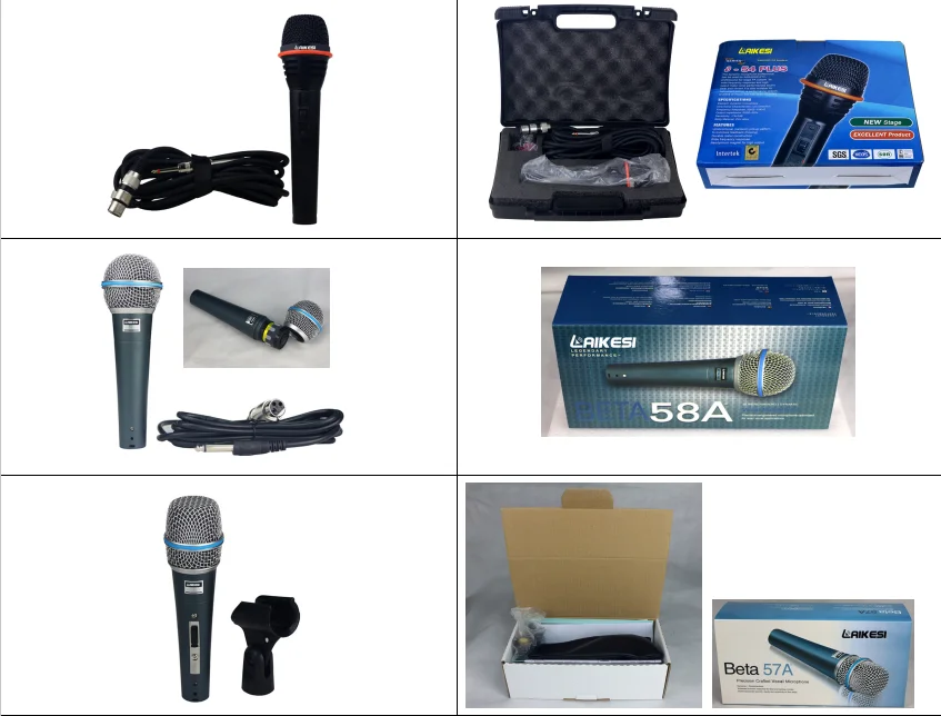 Dm58 Cable Handheld Dynamic Microphone Buy Cable Microphone,Handheld