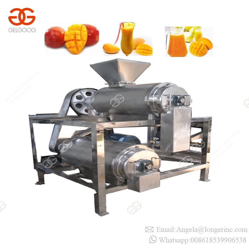 Commercial Professional Mango Pulping Extraction Production Line