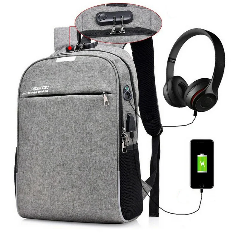 

Magic Bobby Travel Laptop Anti-theft Backpack with USB Port