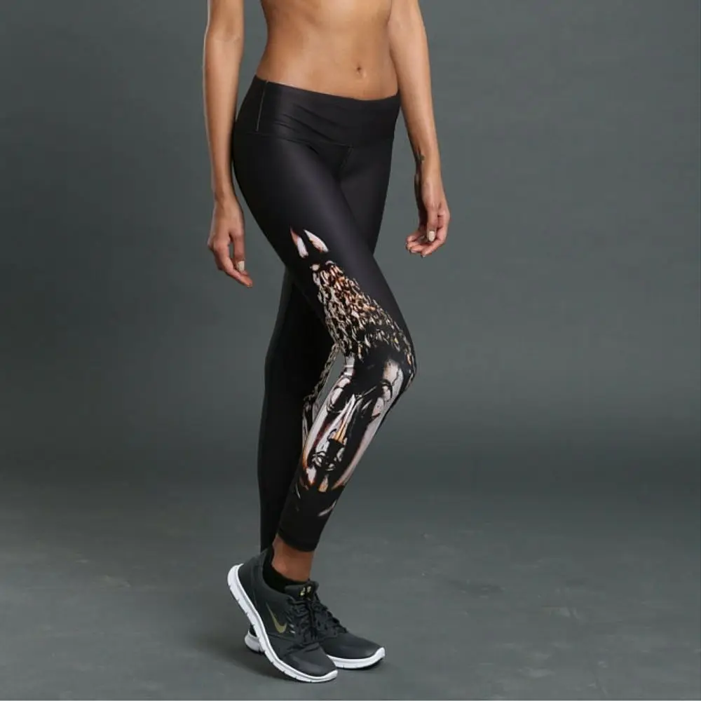 

High Waist Compression Fitness Custom logo Yoga Pants Sublimation Full Colors and Patterns Printing Yoga long Pants Leggings, Customized colors