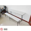 Wholesale Outdoor Portable White Plastic Folding Bench