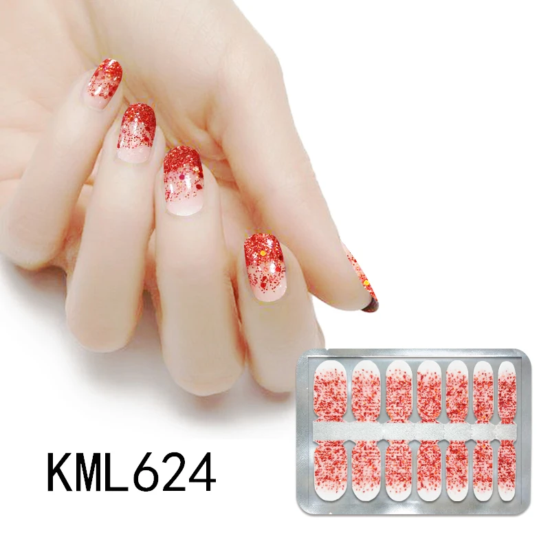 

KIKILEE buy online top quality 14 strips real nail polish strips