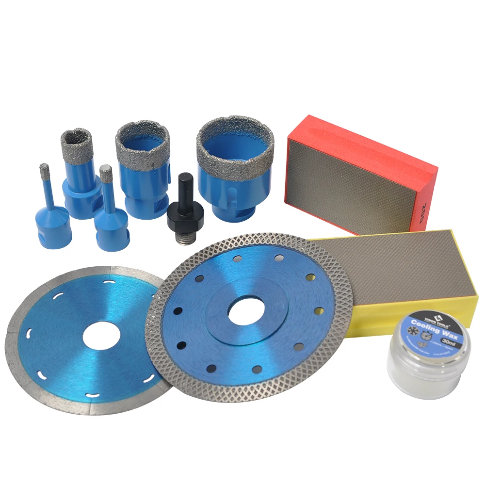 Vacuum Brazed Diamond Core Drill Bit Set,Dry Diamond Core Drill Bit Set