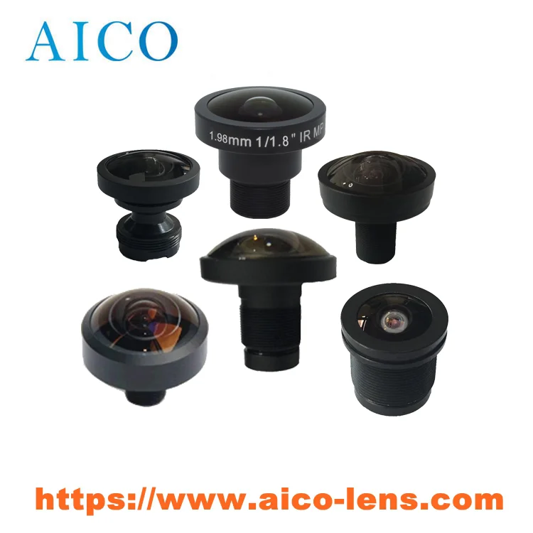 Ccd Cmos Sensor M12 S Mount Super Wide Angle Fish Eye Lenses M12x0.5