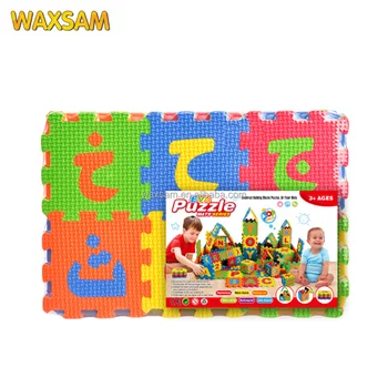 36 Pcs Educational Arabic Letter Eva Alphabet Foam Puzzle Mat For