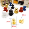 HYD Service Plastic Chef Button Deduction Overalls Chess Pieces Button for Restaurant Hotel Gold/Sliver/Blue/White/Black Stock