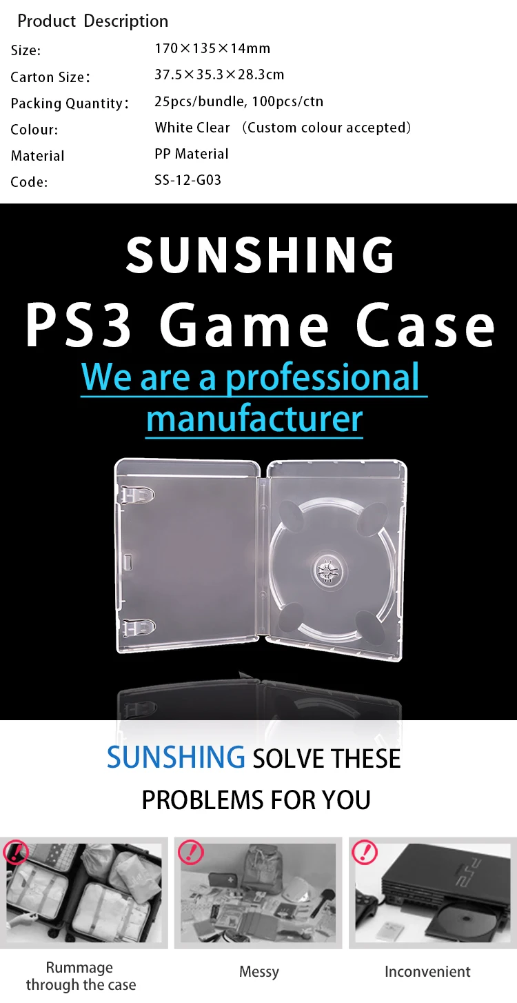 Oem Plastic Storage Packing Game Card Cd Dvd Video Nintendo Switch Universal Ps2 Ps4 Ps3 Games Cd Case Buy Ps3 Games Cd Case Game Case Cd Case Product On Alibaba Com