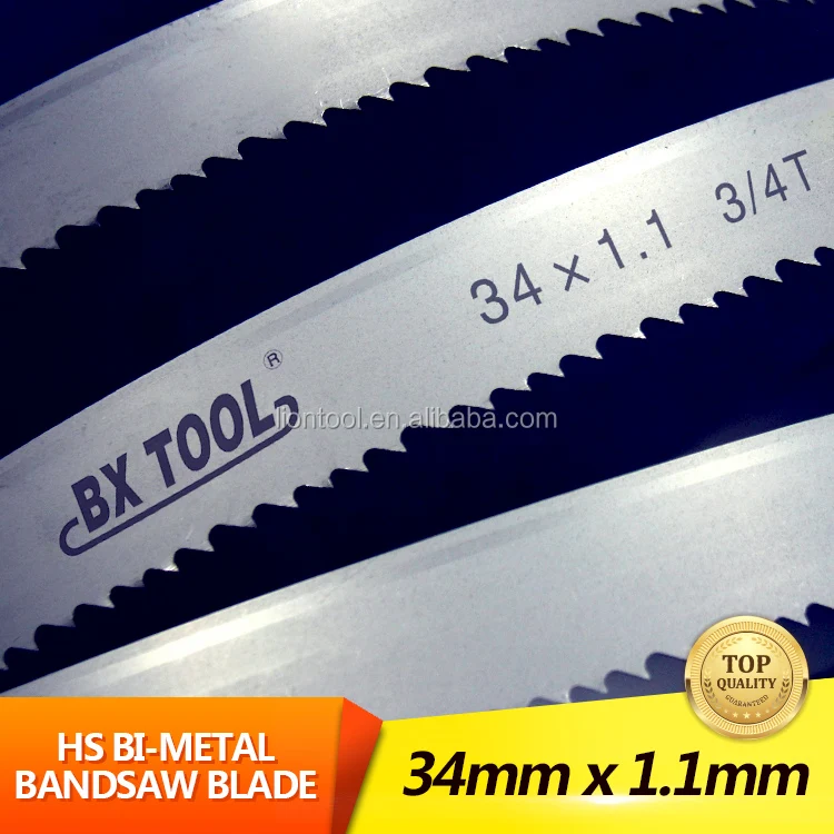 
Hss M42 Bimetal bandsaw blade for cutting steel 
