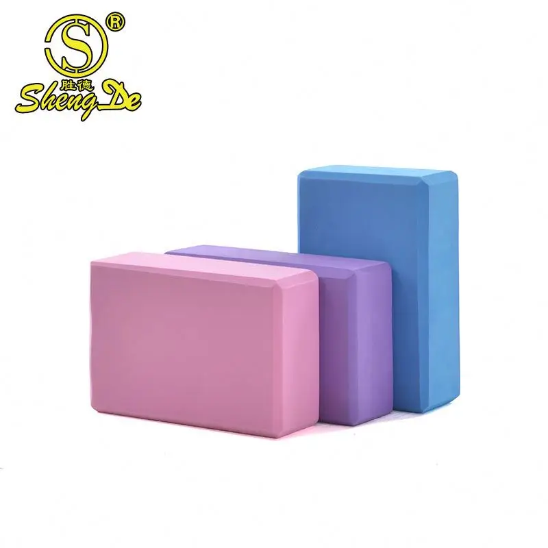 

Custom Logo Print High Quality Eco Friendly EVA Foam Yoga Block